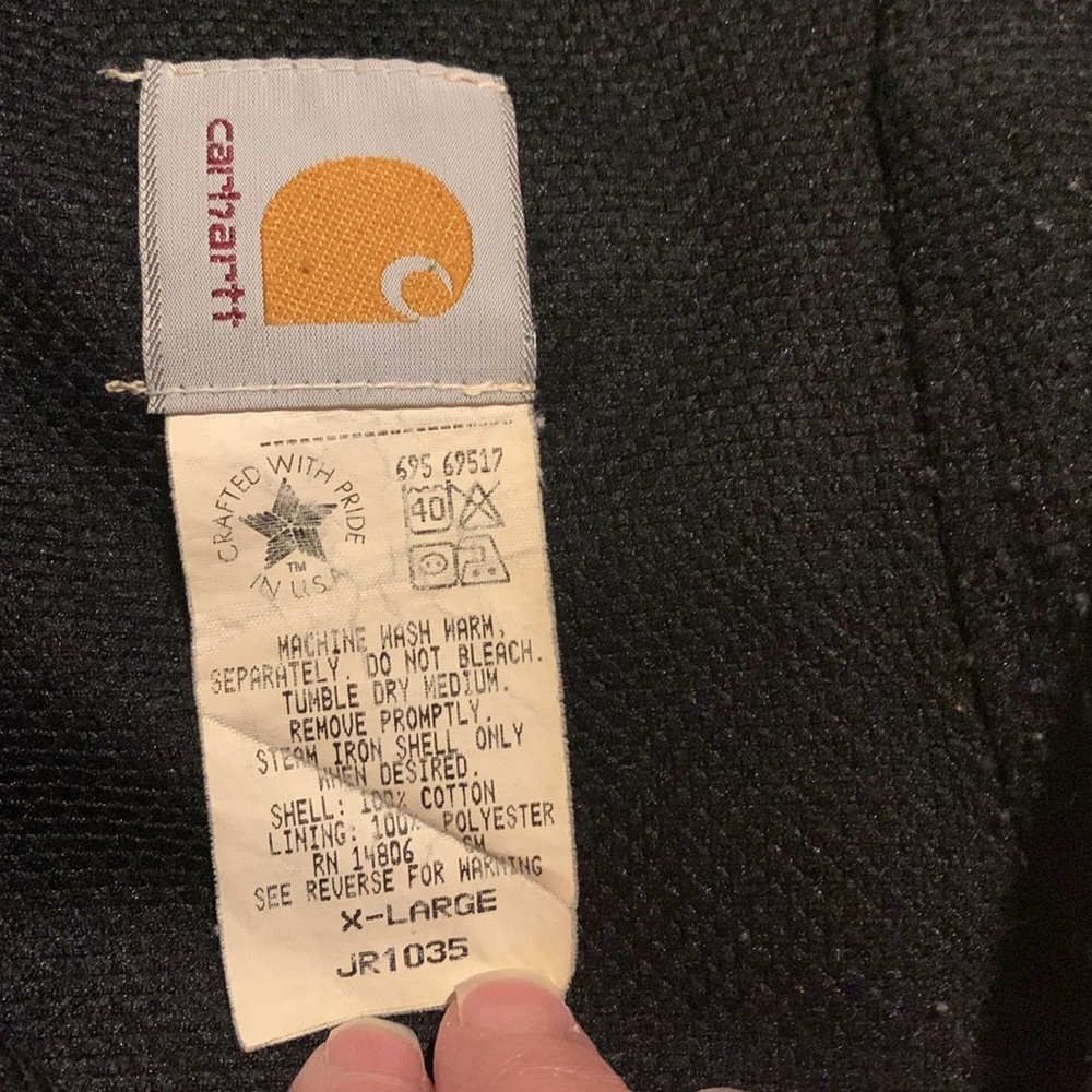 Carharrt Vintage Jacket Sz XL JR 1035 - Picture 5 of 8